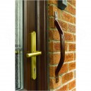 Akw - Barre appui 610 mm marron extr plates