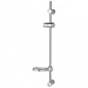 Wirquin - Barre douche diam 18 inox chrom&eacute;e