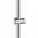 Coulisseau de douche m&eacute;tal chrom&eacute;