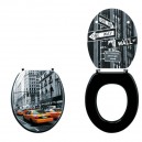 Wirquin - Abattant bois trendy line city 