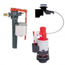 Wirquin - Ensemble wc tronic 2 et robinet flotteur jollyfill fl150l3