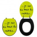 ABATTANT BOIS AU BOUT DU ROULEAU